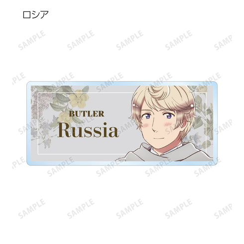 『ヘタリア World★Stars』描き下ろしイラスト 執事ver. トレーディングアクリルネームプレート BOX